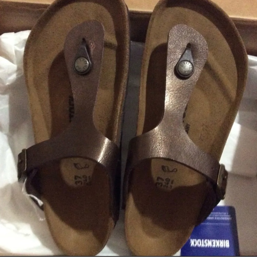 birkenstock gizeh graceful toffee